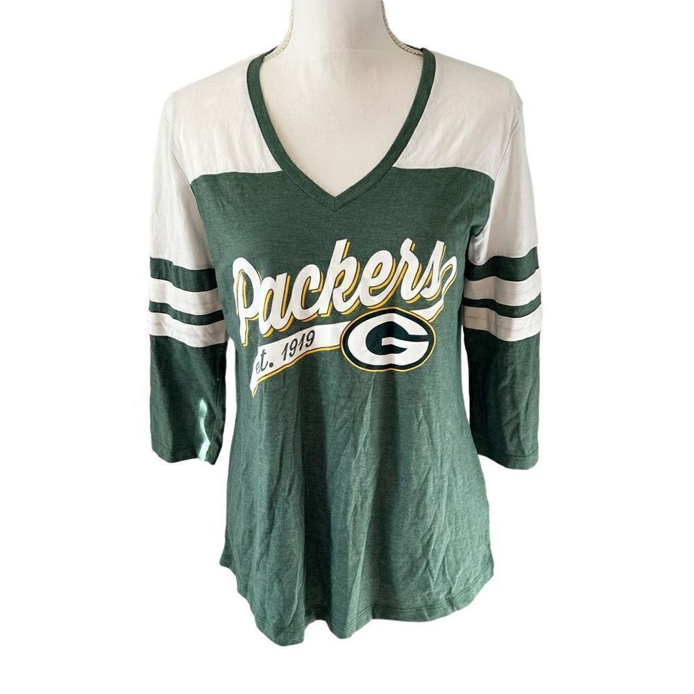 Green Bay Packers Ladies Tee Size Medium